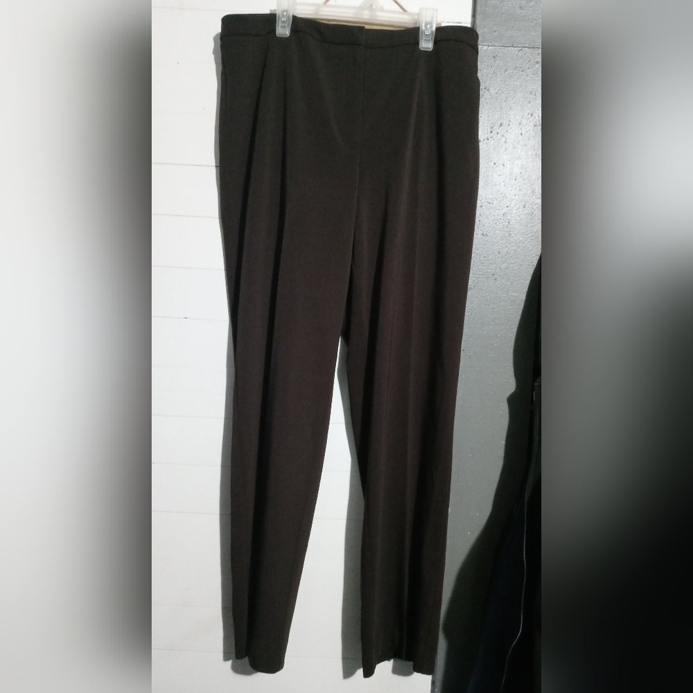 🤑 Brown Susan Graver Dress Pants / Slacks Size 14